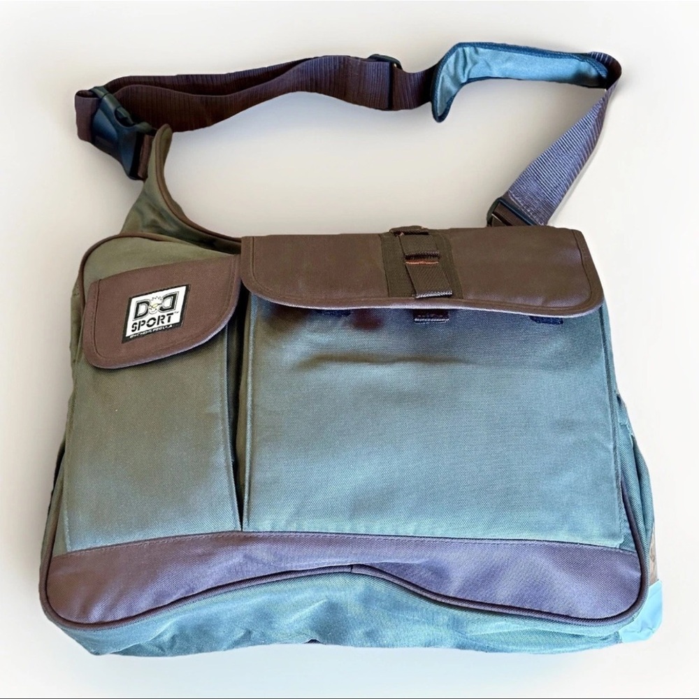 Diaper Dude BAG. NWOT -Bike Sling, Cross Body ,Sport Cool DAD Bag Olive/Brown. - Picture 13 of 16